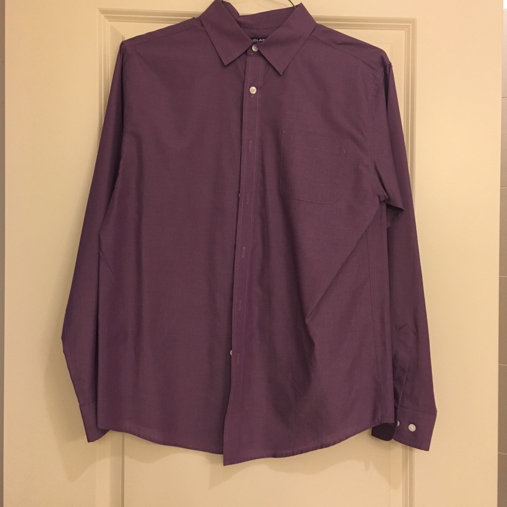 Men’s purple button down!